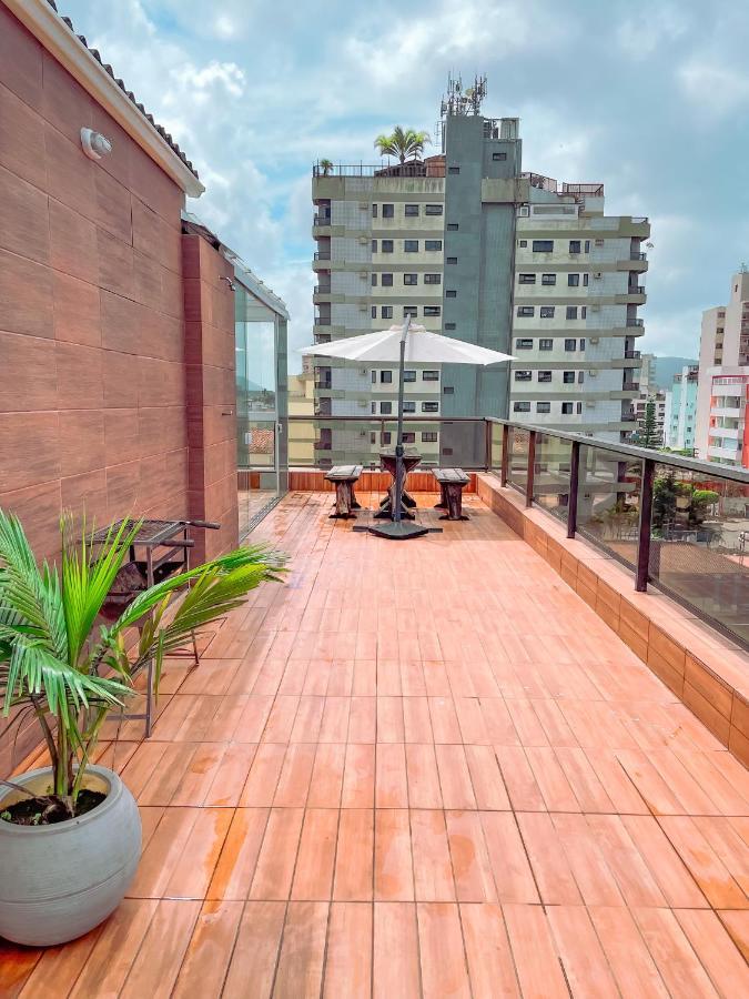 Cobertura Na Praia Da Enseada-Guaruja 180M2 10 Hospedes Ngoại thất bức ảnh
